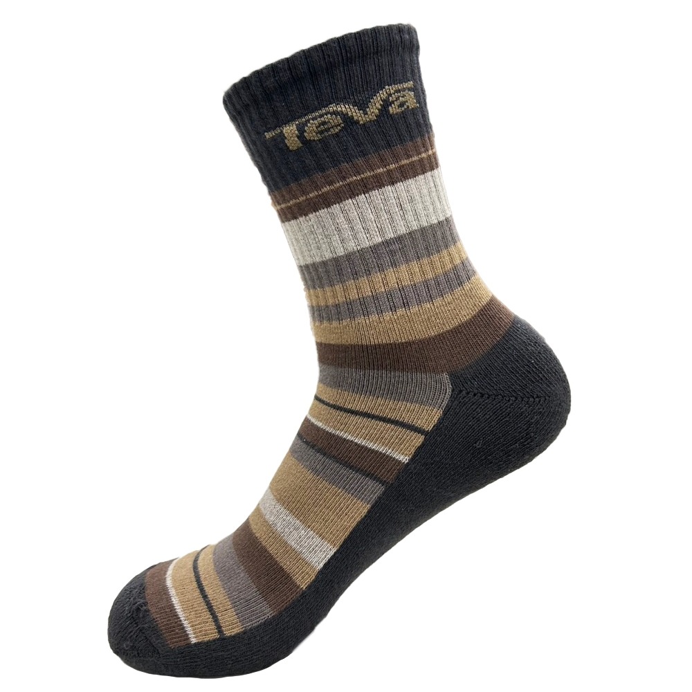 除臭條紋復古襪