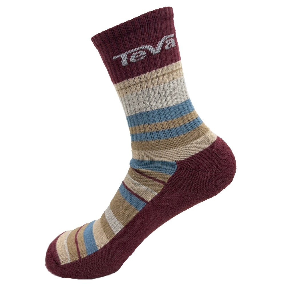 除臭條紋復古襪