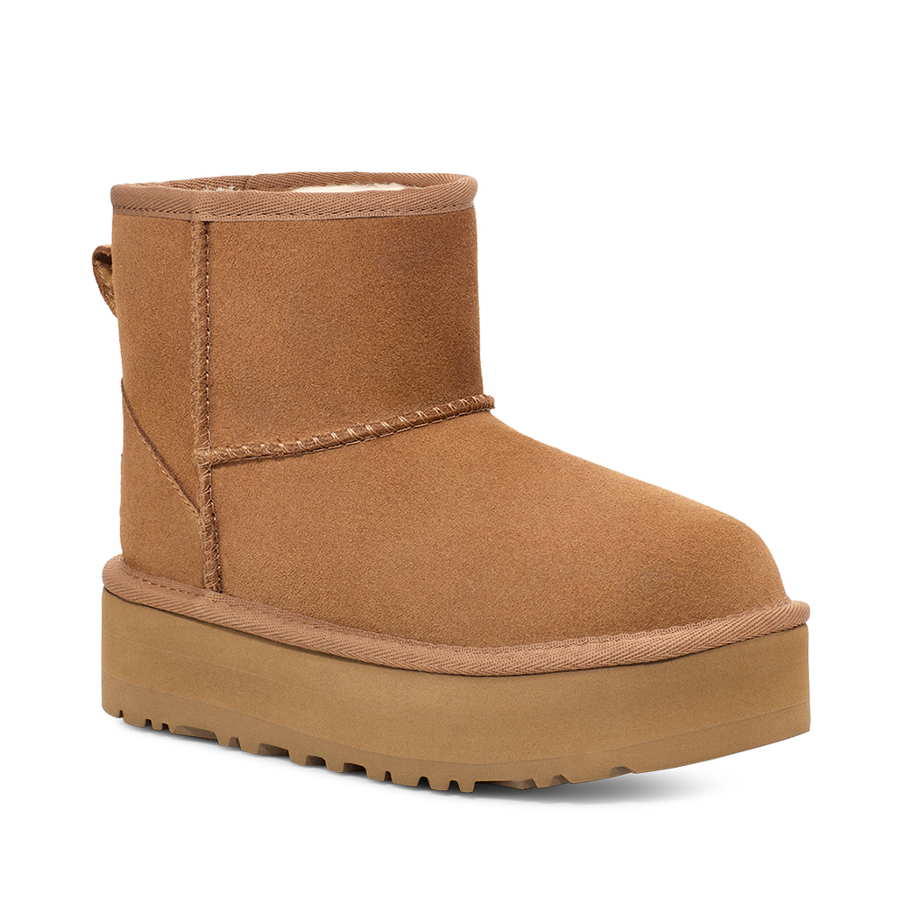 UGG ショートブーツ　W HOLLYN DECO QUILT チョコ23cm 官網獨家