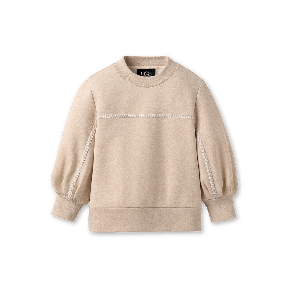 Classic Puff Sleeve Top-圓領七分澎澎袖上衣