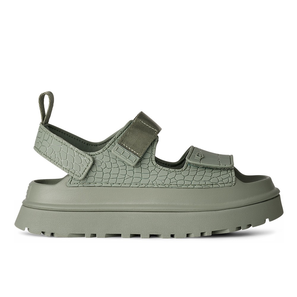 GoldenGlow Embossed-涼鞋