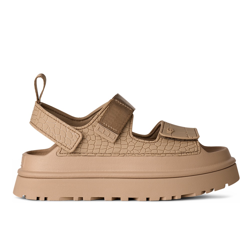 GoldenGlow Embossed-涼鞋