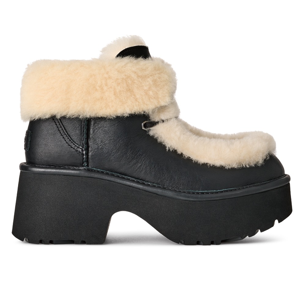 Esmee Leather Lace up-雪靴