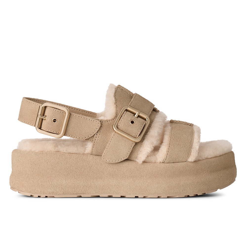 Enwrap Sandal 毛絨飾邊序帶涼鞋