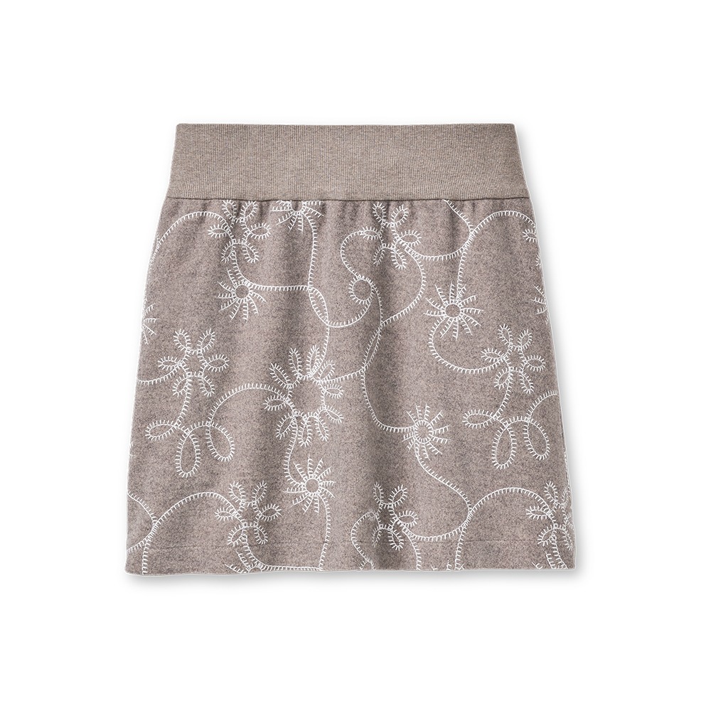 Botanic Embroidered Skirt 刺繡短裙