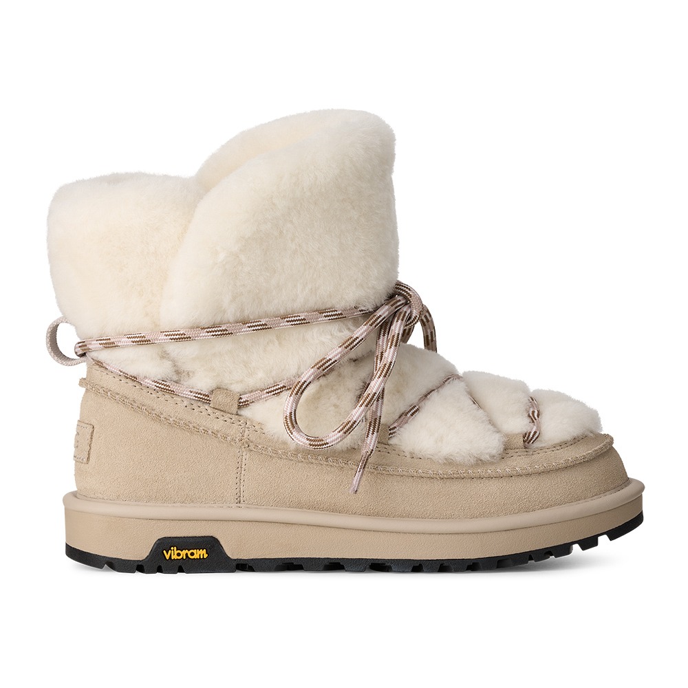 Classic Tread Fluffed Boot-綁帶毛絨穩步靴