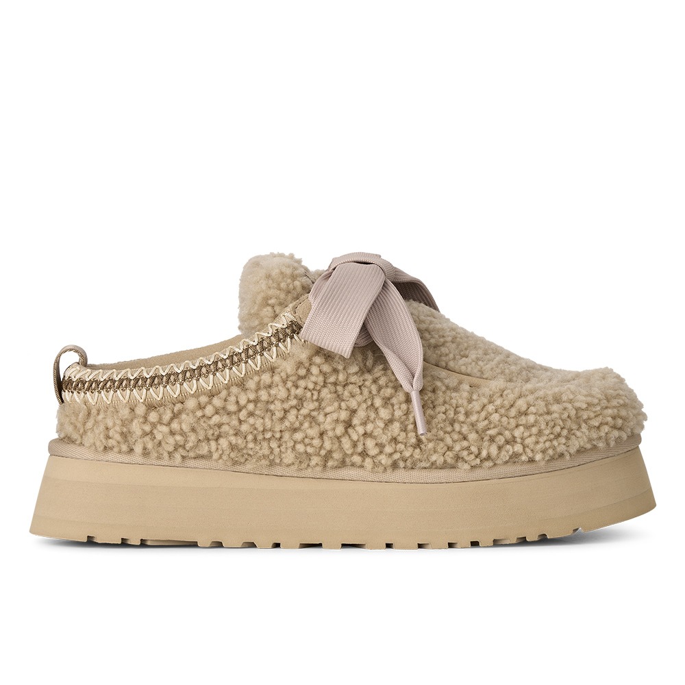 Tazz Fluffed Slip-On-羊捲絨便鞋