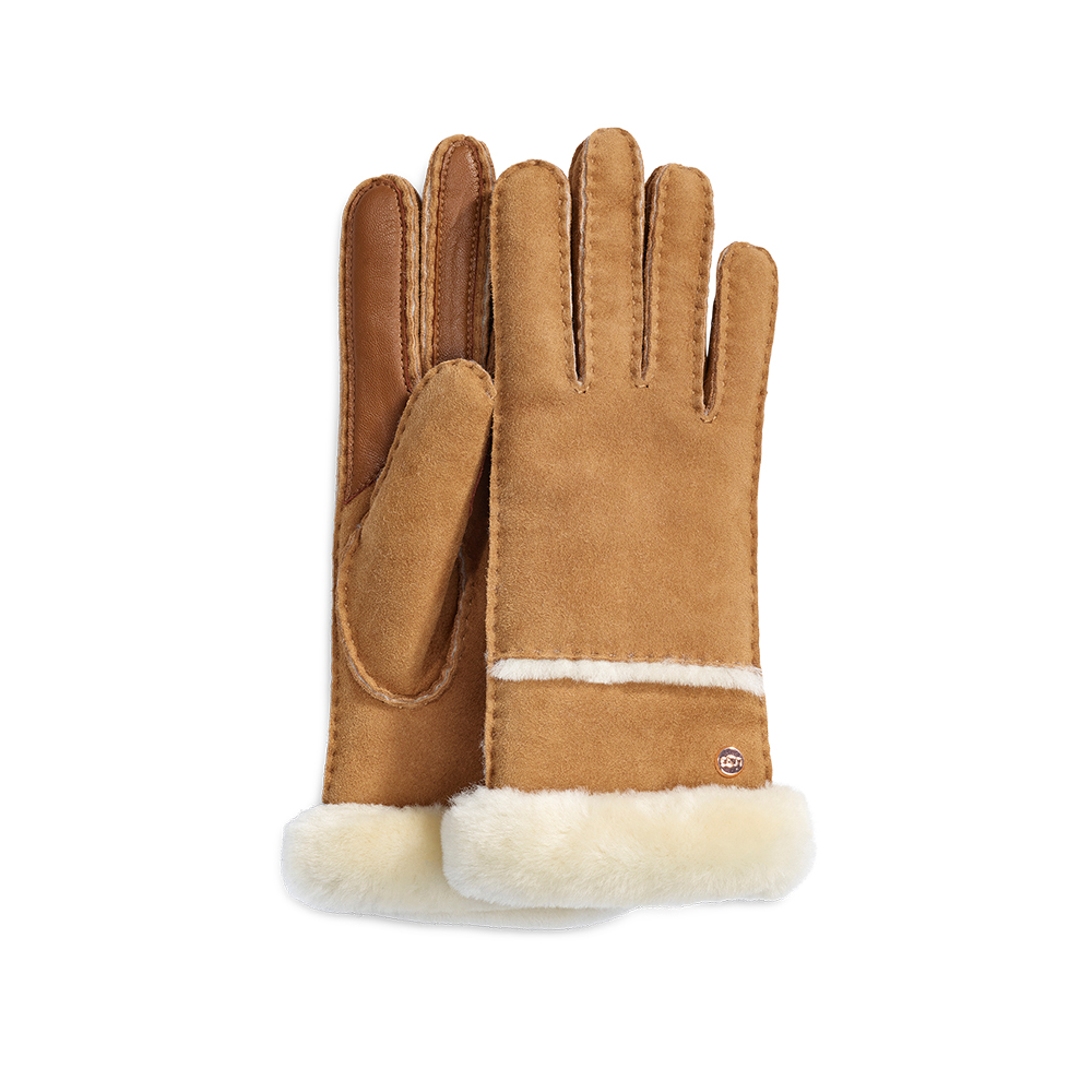 Sheepskin Seamed Glove-手套