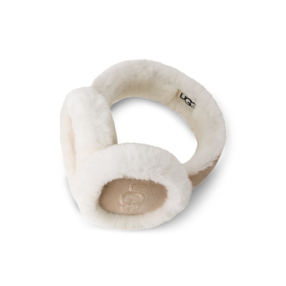 Sheepskin Embroidery Earmuff-耳罩