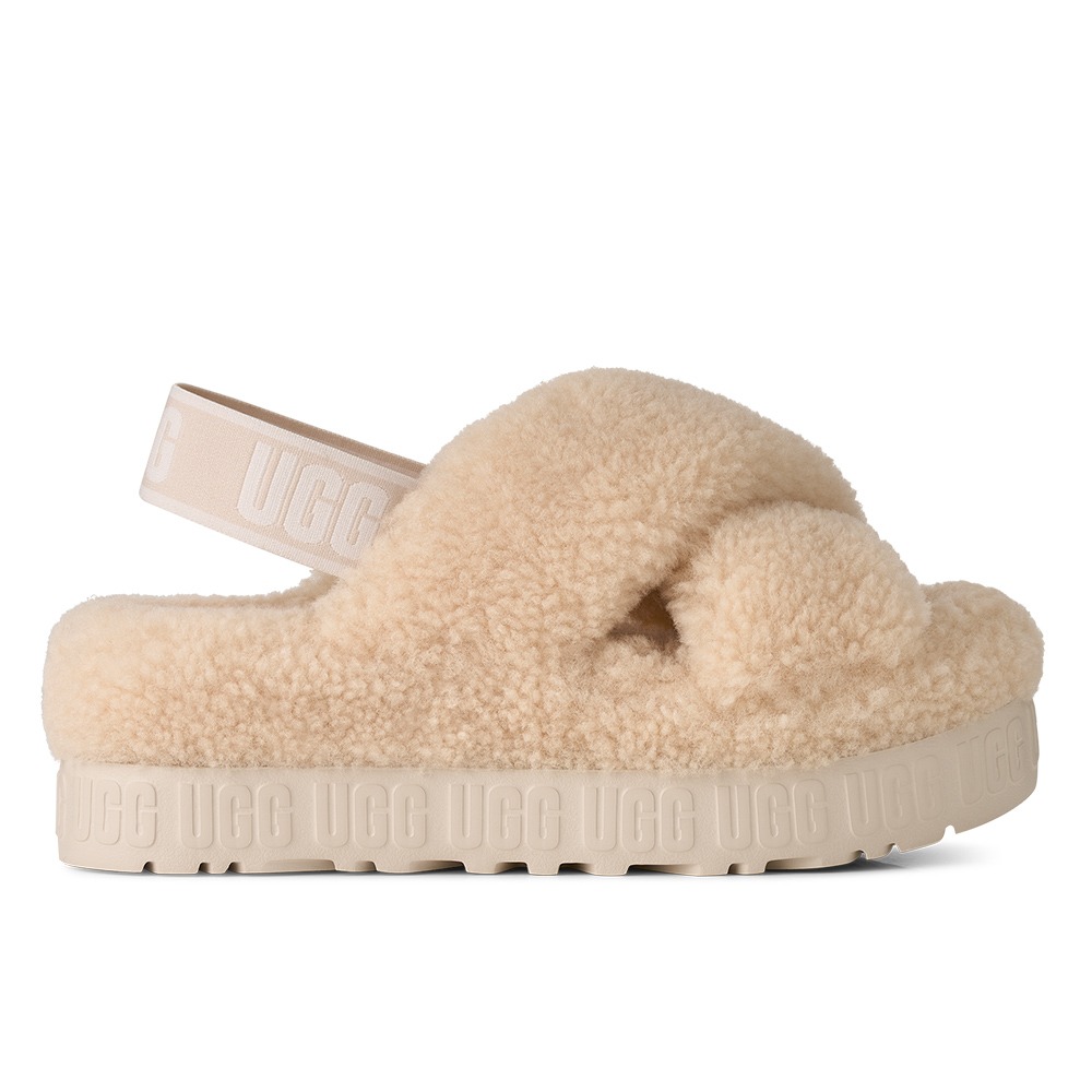 Oh Fluffita Cross Strap-交叉毛絨序帶涼鞋